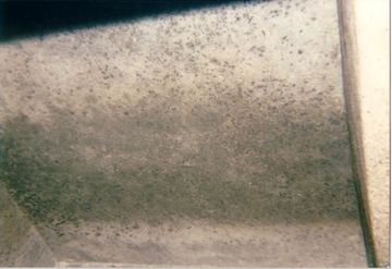 Erősen szennyezett felület